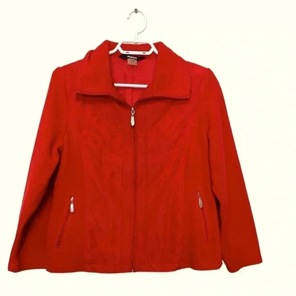 Alia Petite NWOT Zip Up Fall Spring Jacket w Fleece